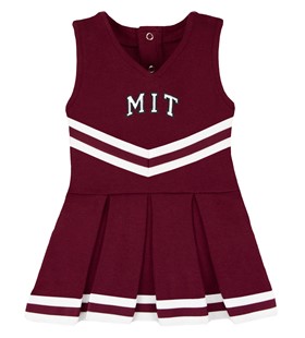 Authentic MIT Engineers Arched M.I.T. Cheerleader Bodysuit Dress