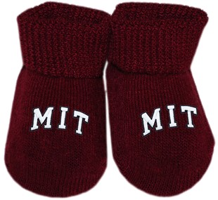 MIT Engineers Arched M.I.T. Gift Box Baby Bootie