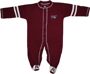 Official MIT Engineers Sports Shoe Footed Romper