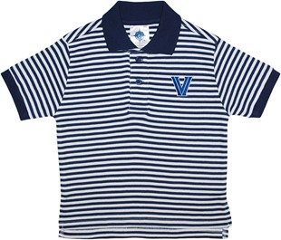 Villanova Wildcats Toddler Striped Polo Shirt