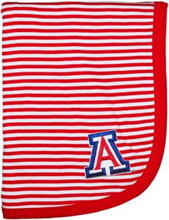 Arizona Wildcats Striped Baby Blanket