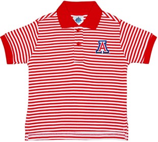 Arizona Wildcats Toddler Striped Polo Shirt