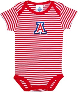 Arizona Wildcats Newborn Infant Striped Bodysuit