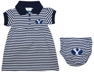 BYU Cougars Striped Game Day Dress with Bloomer