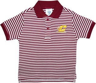 Central Michigan Chippewas Toddler Striped Polo Shirt