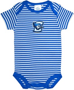 Creighton Bluejays Newborn Infant Striped Bodysuit