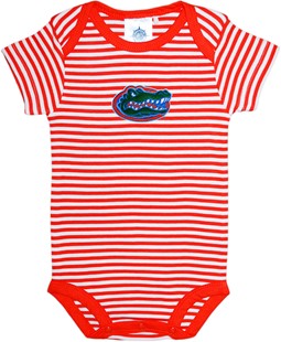 Florida Gators Newborn Infant Striped Bodysuit