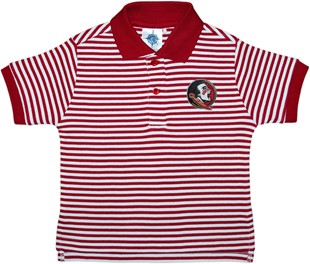 Florida State Seminoles Toddler Striped Polo Shirt