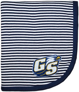 Georgia Southern Eagles Striped Baby Blanket