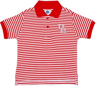 Houston Cougars Toddler Striped Polo Shirt
