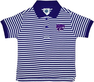 Kansas State Wildcats Toddler Striped Polo Shirt
