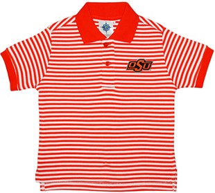 Oklahoma State Cowboys Toddler Striped Polo Shirt