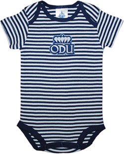 Old Dominion Monarchs Newborn Infant Striped Bodysuit