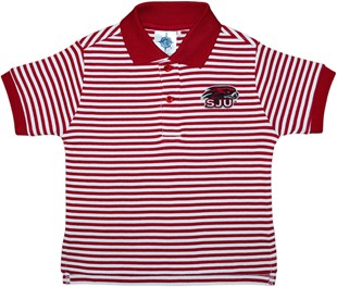 Saint Joseph's Hawks Toddler Striped Polo Shirt