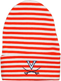Virginia Cavaliers Newborn Baby Striped Knit Cap