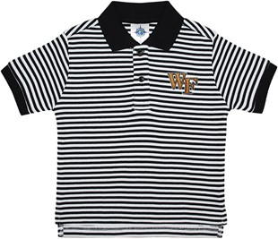 Wake Forest Demon Deacons Toddler Striped Polo Shirt