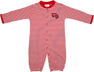 Western Kentucky Hilltoppers Striped Convertible Gown (Snaps into Romper)