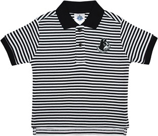 Wofford Terriers Toddler Striped Polo Shirt
