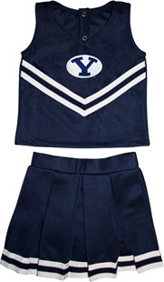 BYU Cougars 2 Piece Toddler Cheerleader Dress