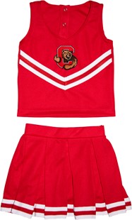 Cornell Big Red 2 Piece Youth Cheerleader Dress
