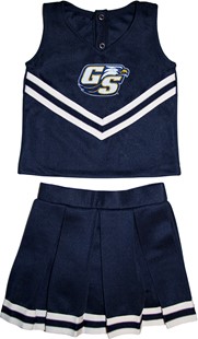 Georgia Southern Eagles 2 Piece Toddler Cheerleader Dress