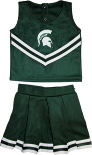 Michigan State Spartans 2 Piece Youth Cheerleader Dress
