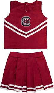 South Carolina Gamecocks 2 Piece Youth Cheerleader Dress