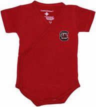 South Carolina Gamecocks Side Snap Newborn Bodysuit