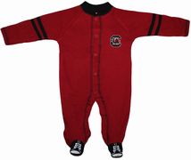 South Carolina Gamecocks Sports Shoe Footed Romper