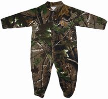 Wake Forest Demon Deacons Realtree Camo Footed Romper
