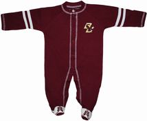 Boston College Eagles Sports Shoe Footed Romper