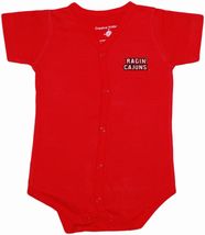 Louisiana-Lafayette Ragin Cajuns Front Snap Newborn Bodysuit