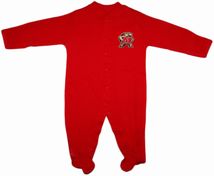 Maryland Terrapins Footed Romper