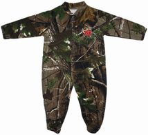 Maryland Terrapins Realtree Camo Footed Romper