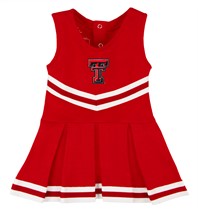 Texas Tech Red Raiders Cheerleader Bodysuit Dress