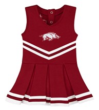 Arkansas Razorbacks Cheerleader Bodysuit Dress