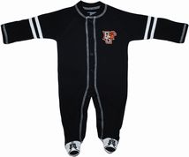 Bowling Green State Falcons Sports Shoe Footed Romper