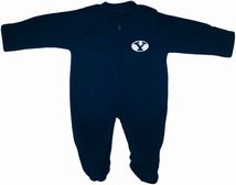 BYU Cougars Fleece Footed Romper