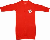 Clemson Tigers "Convertible" Gown (Snaps into Romper)