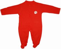 Clemson Tigers Footed Romper