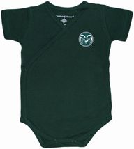 Colorado State Rams Side Snap Newborn Bodysuit
