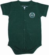 Colorado State Rams Front Snap Newborn Bodysuit