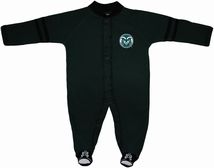 Colorado State Rams Sports Shoe Footed Romper