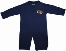 Georgia Tech Yellow Jackets "Convertible" Gown (Snaps into Romper)