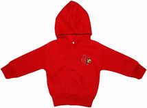 Louisville Cardinals Snap Hooded Jacket