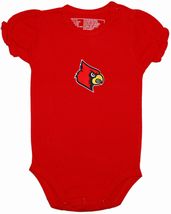 Louisville Cardinals Puff Sleeve Bodysuit