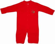 Louisville Cardinals "Convertible" Gown (Snaps into Romper)
