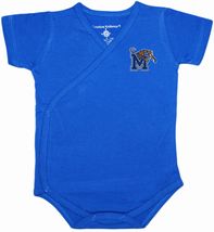 Memphis Tigers Side Snap Newborn Bodysuit