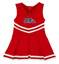 Ole Miss Rebels Cheerleader Bodysuit Dress