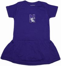 Northwestern Wildcats Picot Bodysuit Dress